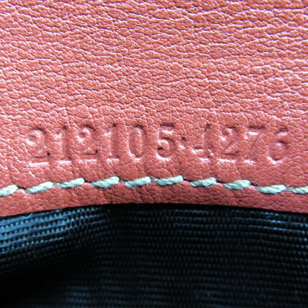 Auth Gucci Double SidedWallet Gucci Shima Pink Leather Auth T17262 - Picture 6 of 8